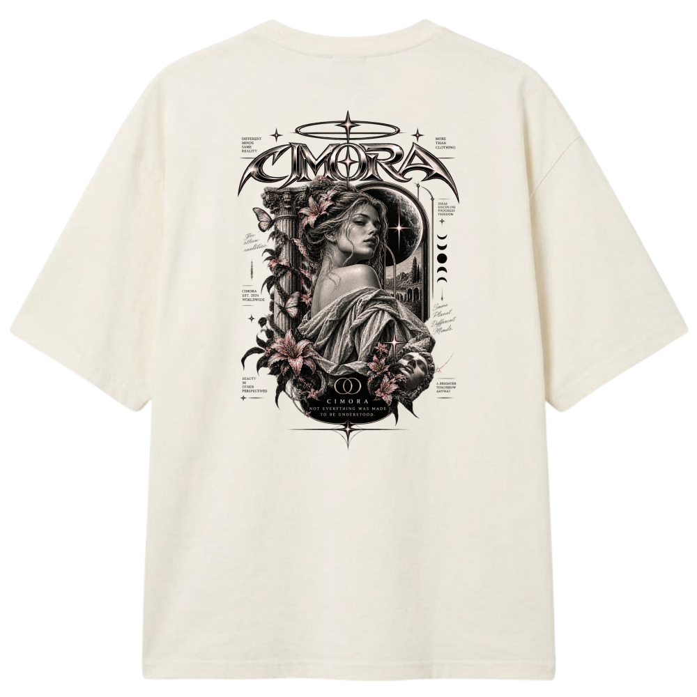 "Camiseta CIMORA - Beyond Understanding" Camiseta Oversized Classic