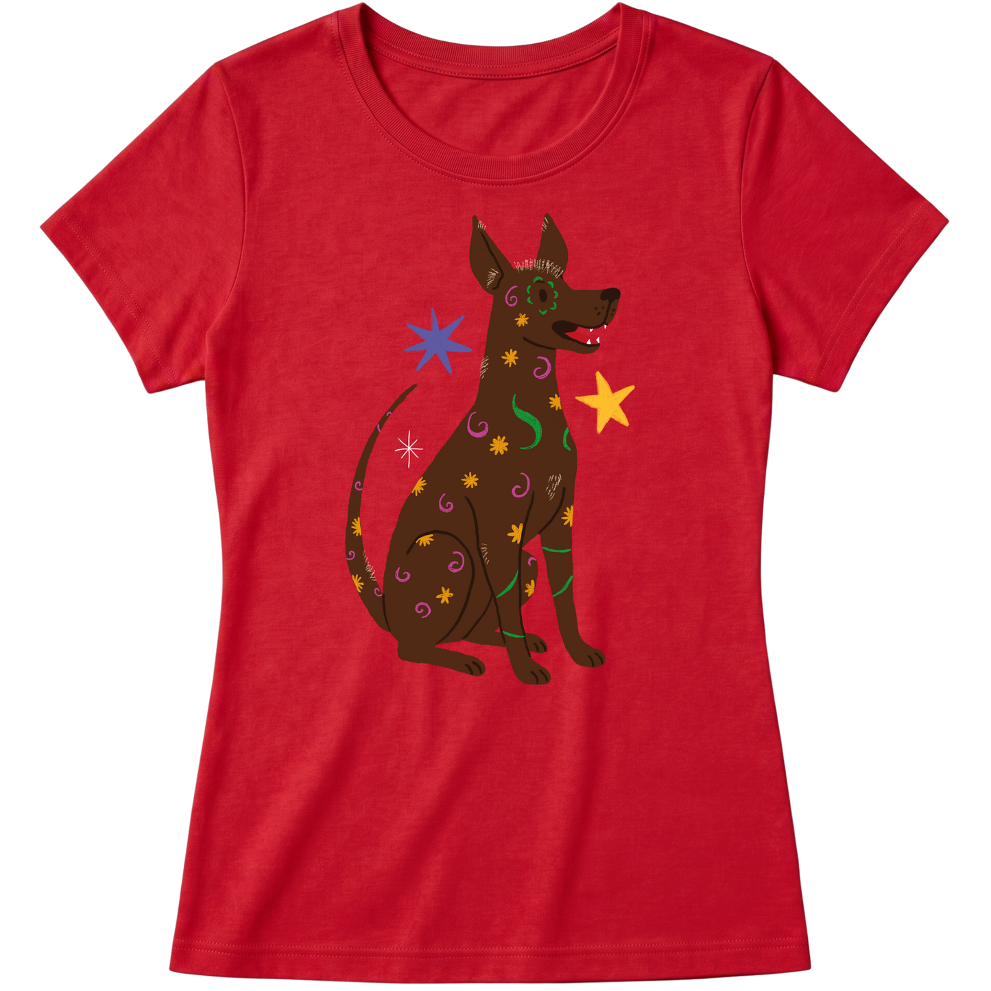 "Xoloitzcuintle" Blusa Baby Look