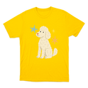 "Poodle" Camiseta Básica Unissex