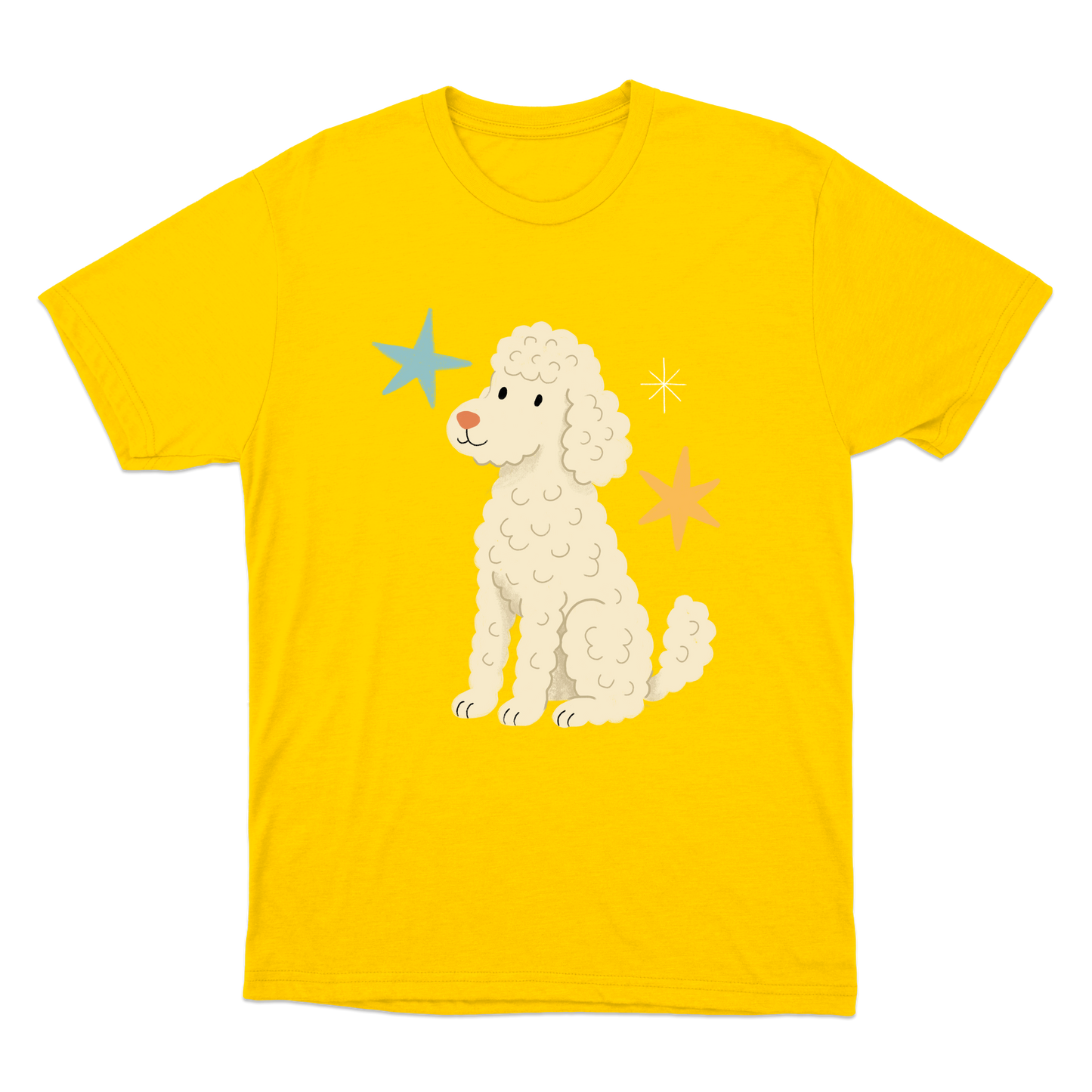 "Poodle" Camiseta Básica Unissex