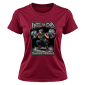 "Produto #020 Camisa Feminina: UNTIL THE END STRENGTHEN THE WEAK KNEES" Camiseta Dryfit Feminina Basic