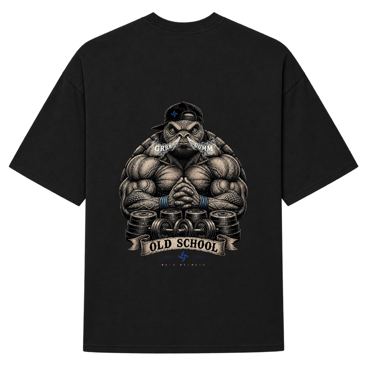 "Produto #001 de Selo" Camiseta Oversized Suedine 220g
