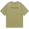 "romanos 11:36 (2)" Camiseta Oversized Básica