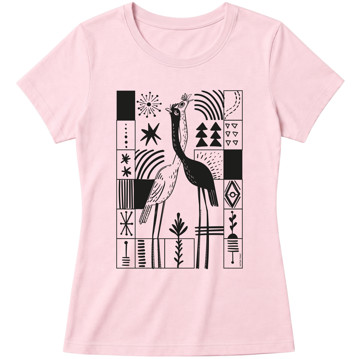 "Seriema - Babylook" Blusa Baby Look
