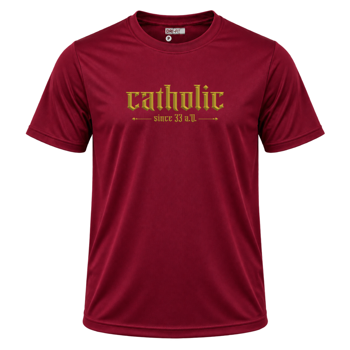 "Cristã Católica Catholic EC00" Camiseta Dryfit Masculina Basic