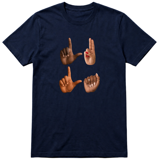 "Lula Libras Camiseta" Camiseta Básica Unissex