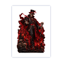 ""Exu Caveira" Full Art - Placa decorativa" Placa decorativa