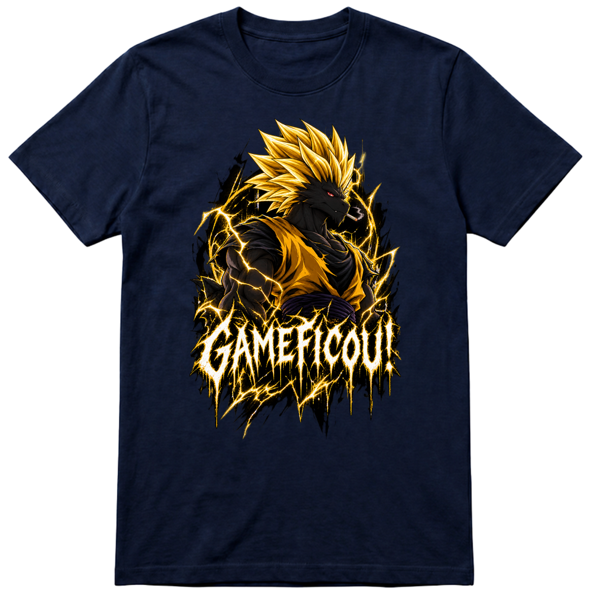 "CAMISA da GameFicou" Camiseta Premium Unissex Bunker Studios
