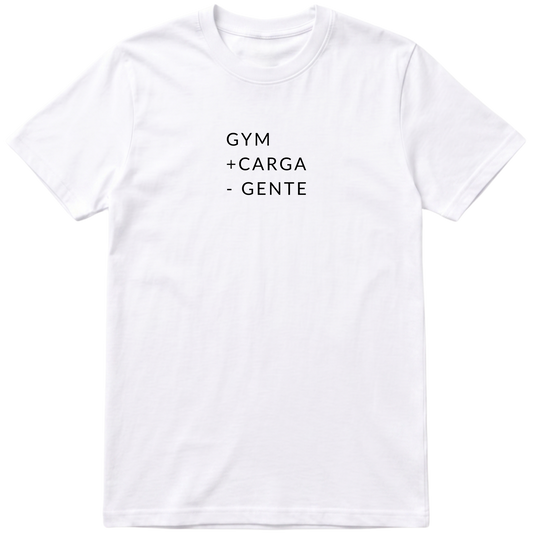 "GYM" Camiseta regular básica