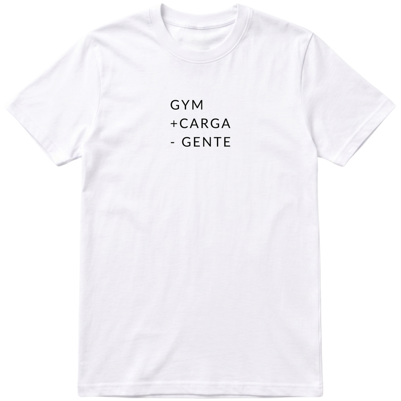 "GYM" Camiseta regular básica
