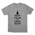 "keep calm e deixa secar" Camiseta Básica Unissex