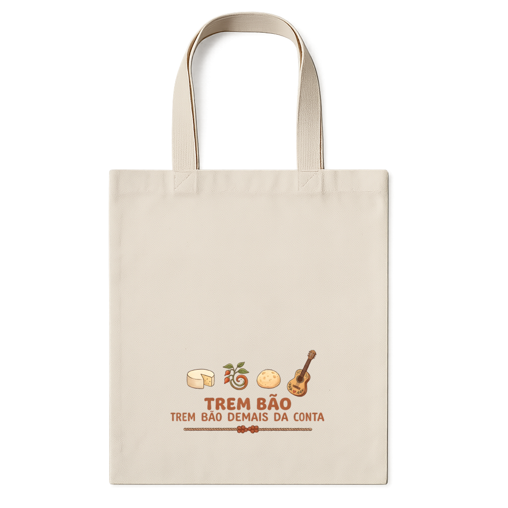 "ecobag trem bão" Ecobag