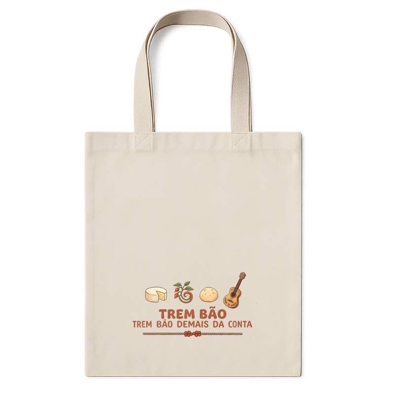 "ecobag trem bão" Ecobag