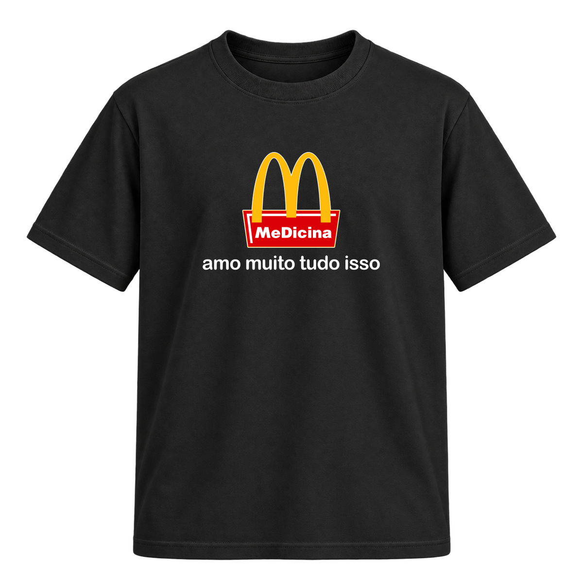 "Medicina" Camiseta Regular Suedine