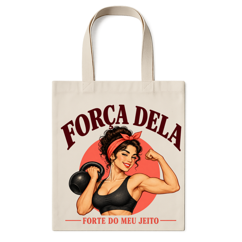 "Ecobag Classic - Força Feminina" Ecobag