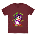 "Camiseta SMILE IT GETS WORSE - Coringa" Camiseta Básica Unissex