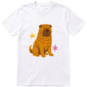 "Sharpei" Camiseta Básica Unissex