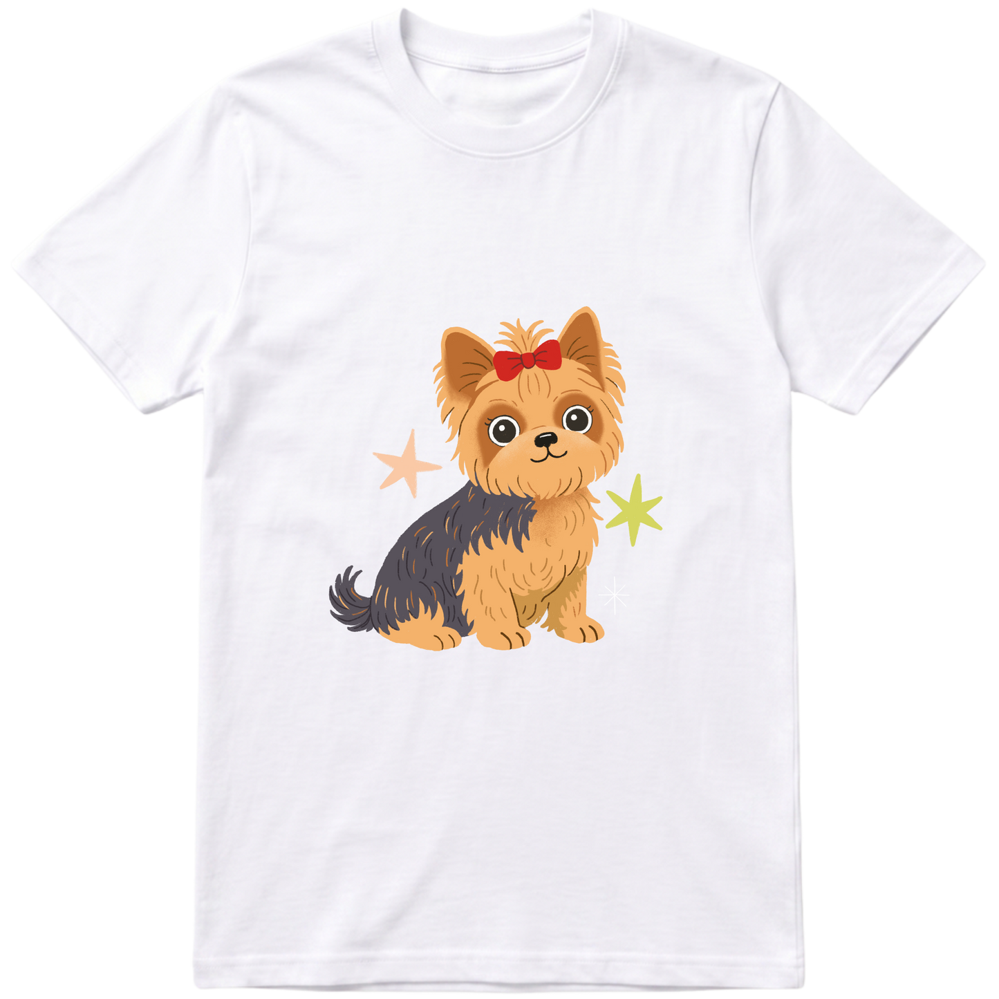 "Yorkshire terrier" Camiseta Básica Unissex