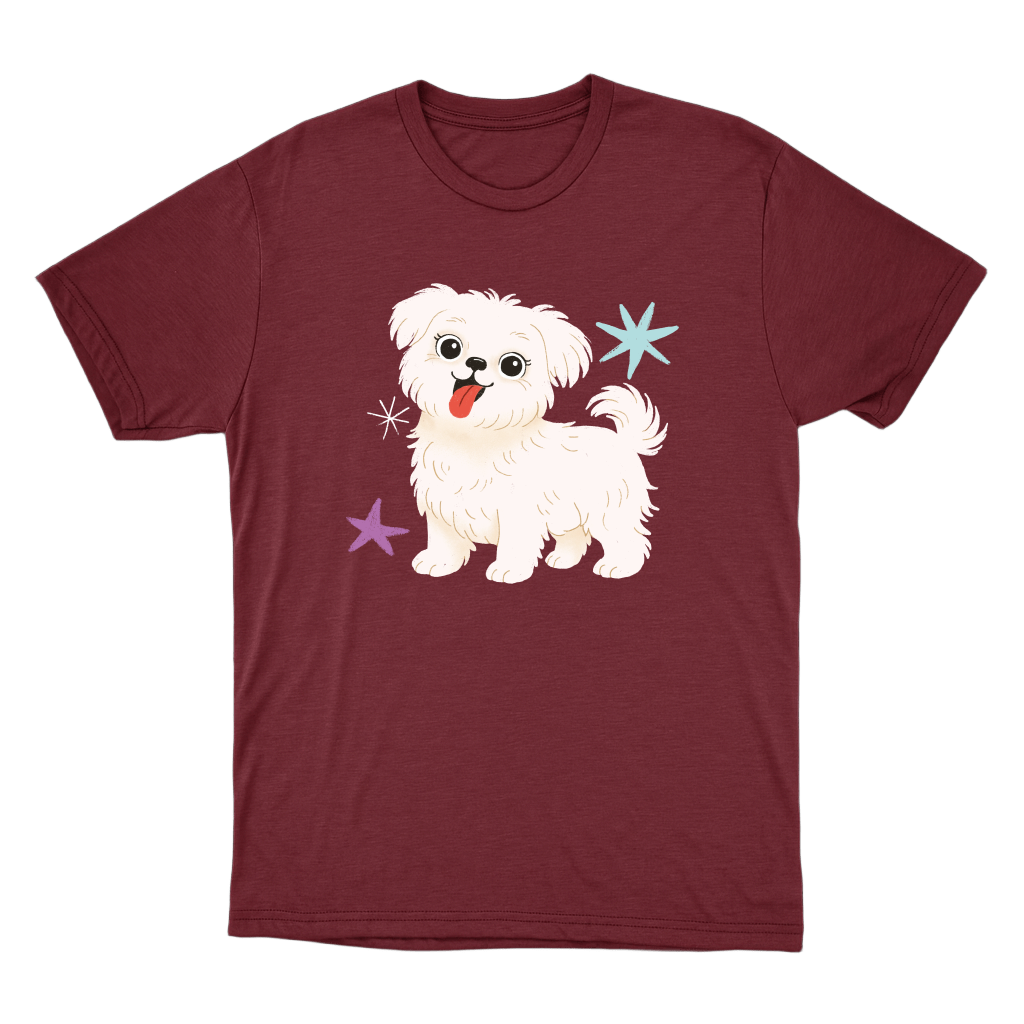 "Maltês" Camiseta Básica Unissex