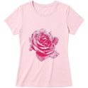 "Baby Look Pinky Rose" Blusa Baby Look