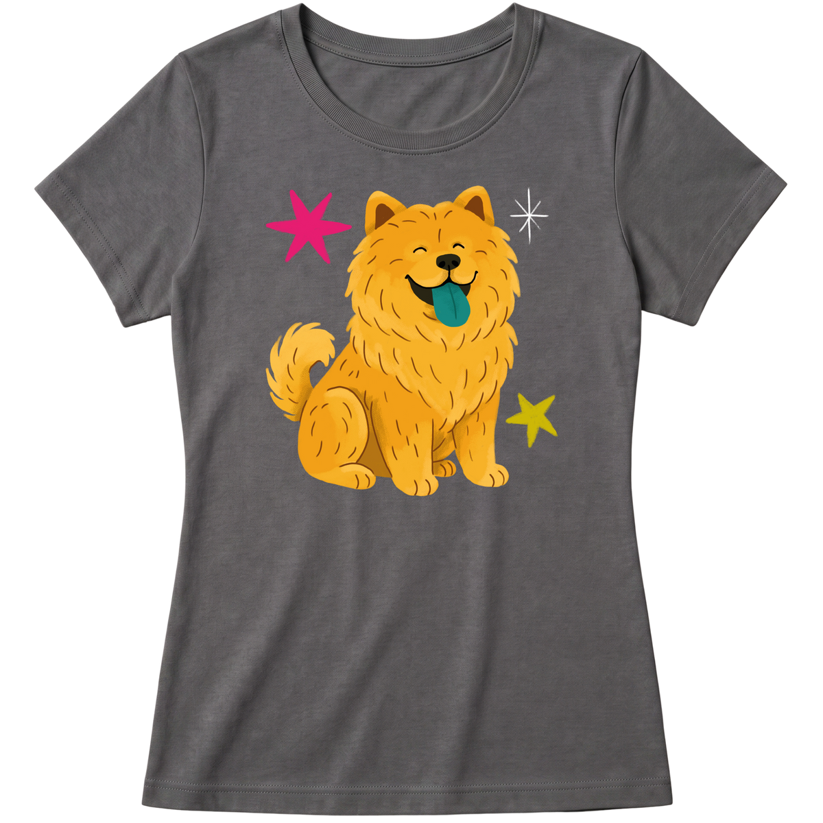 "Chow chow" Blusa Baby Look