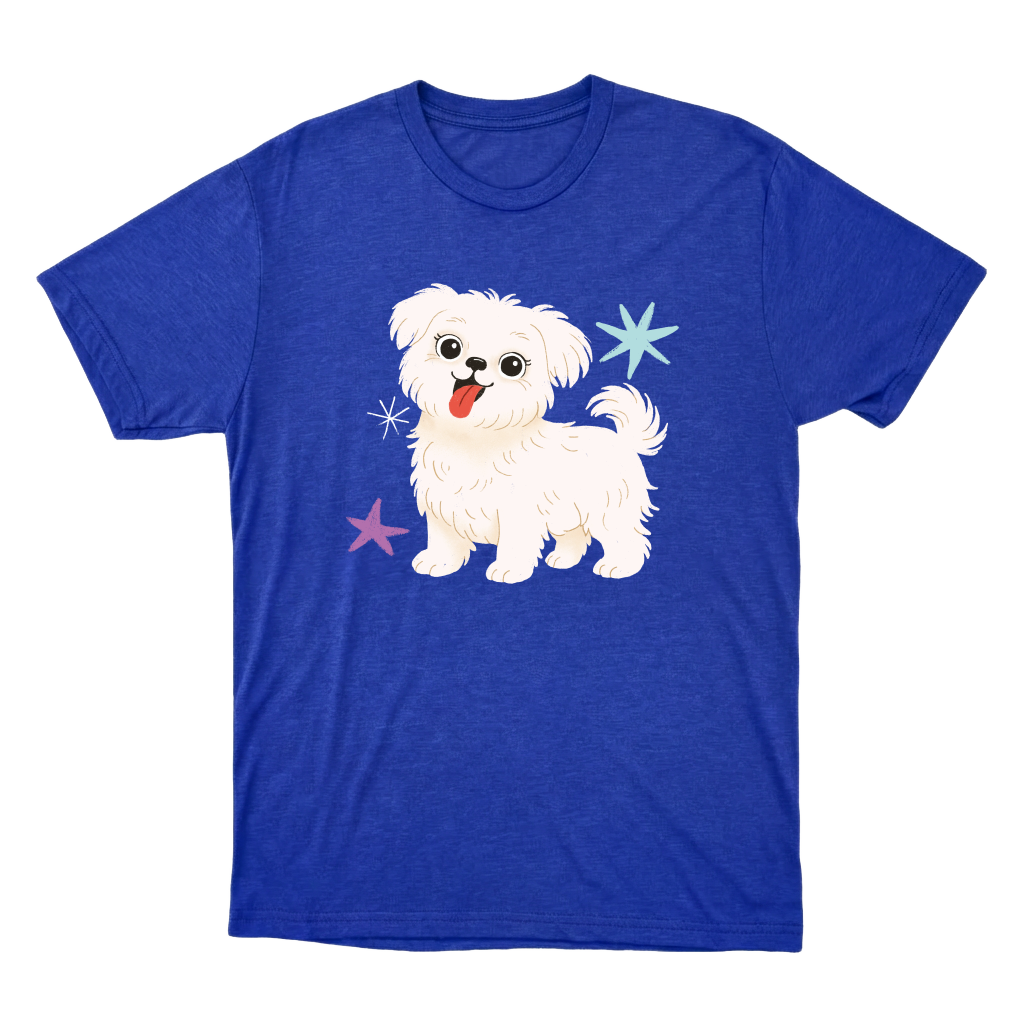 "Maltês" Camiseta Básica Unissex