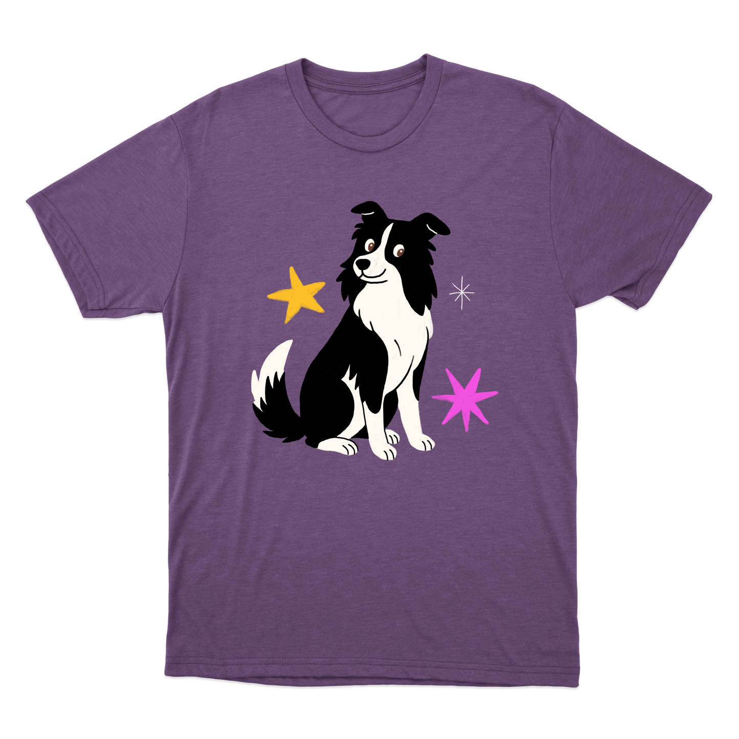 "Border Collie" Camiseta Básica Unissex