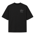 "MAZIN SILVA" Camiseta Oversized Suedine 220g