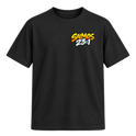 "Camiseta Oversized Cristã Salmo 23:1 | DÓKAH" Camiseta Regular Suedine