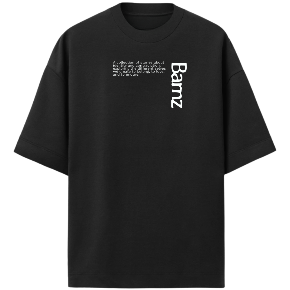 "Camiseta Oversized Barnz The Shape Of Seeing" Oversized Premium