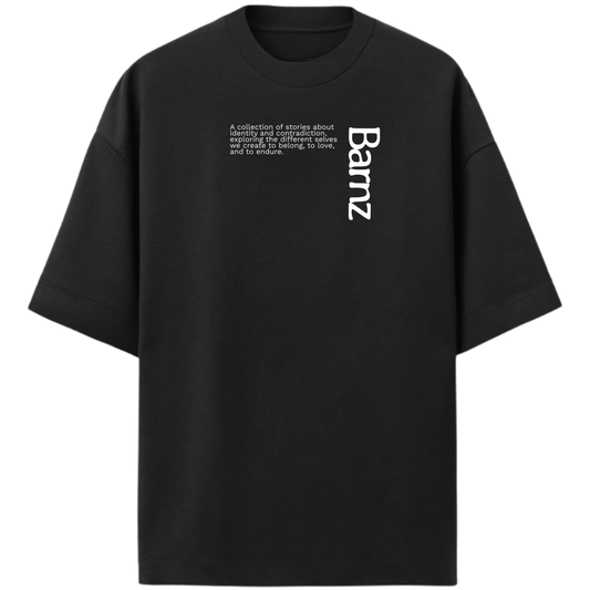 "Camiseta Oversized Barnz The Shape Of Seeing" Oversized Premium