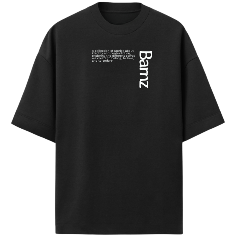 "Camiseta Oversized Barnz The Shape Of Seeing" Oversized Premium