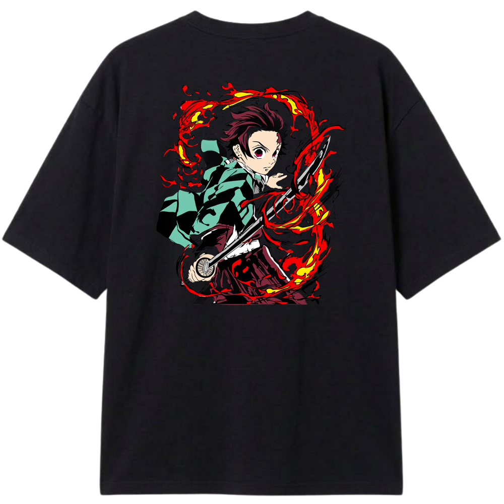 "Camiseta Oversized Classic Tanjiro" Camiseta Oversized Classic