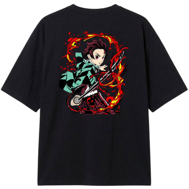 "Camiseta Oversized Classic Tanjiro" Camiseta Oversized Classic