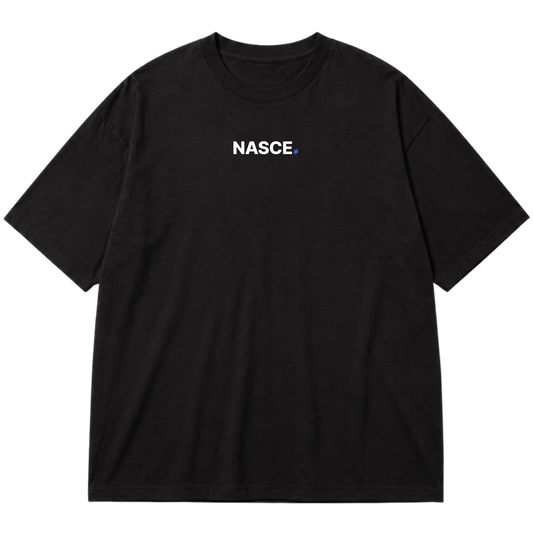 "Camiseta NASCE" Oversized Premium 96% algodão 4% Elastano