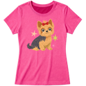 "Yorkshire terrier" Blusa Baby Look