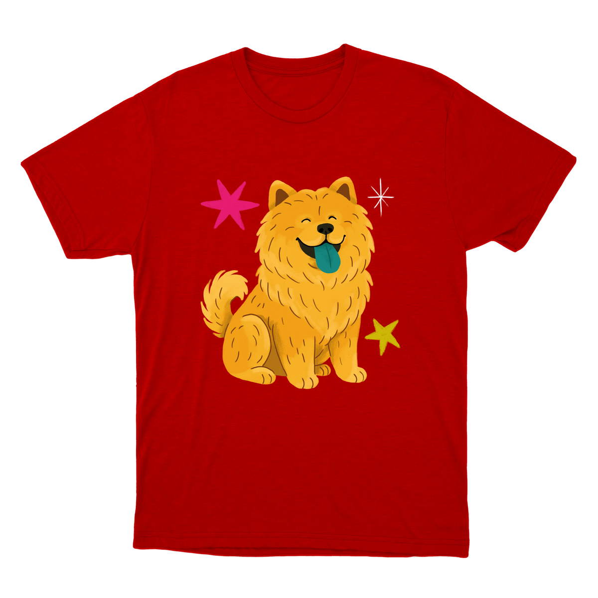 "chow chow" Camiseta Básica Unissex