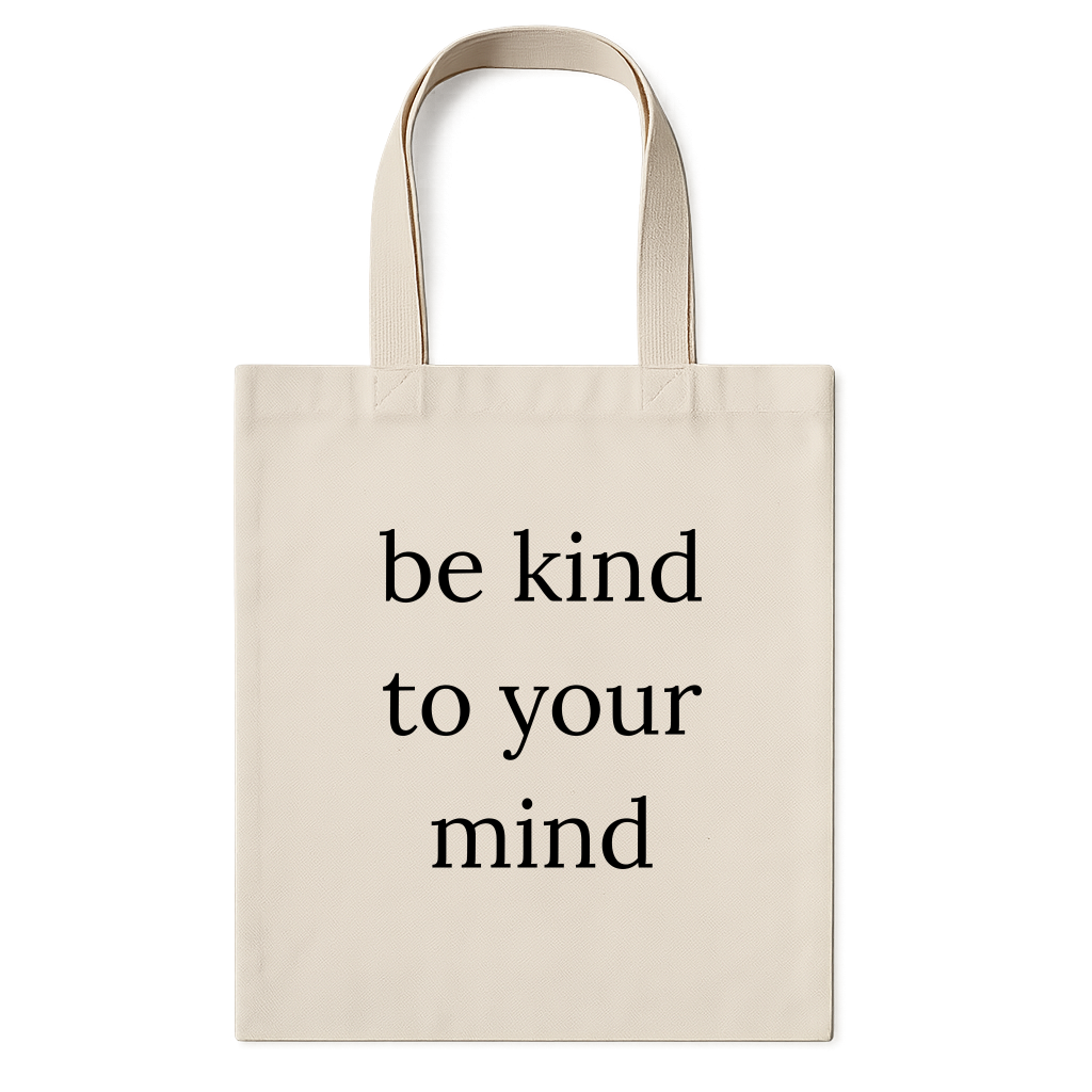 "Ecobag seja gentil com sua mente" Ecobag