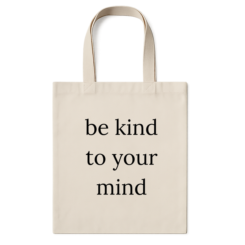 "Ecobag seja gentil com sua mente" Ecobag