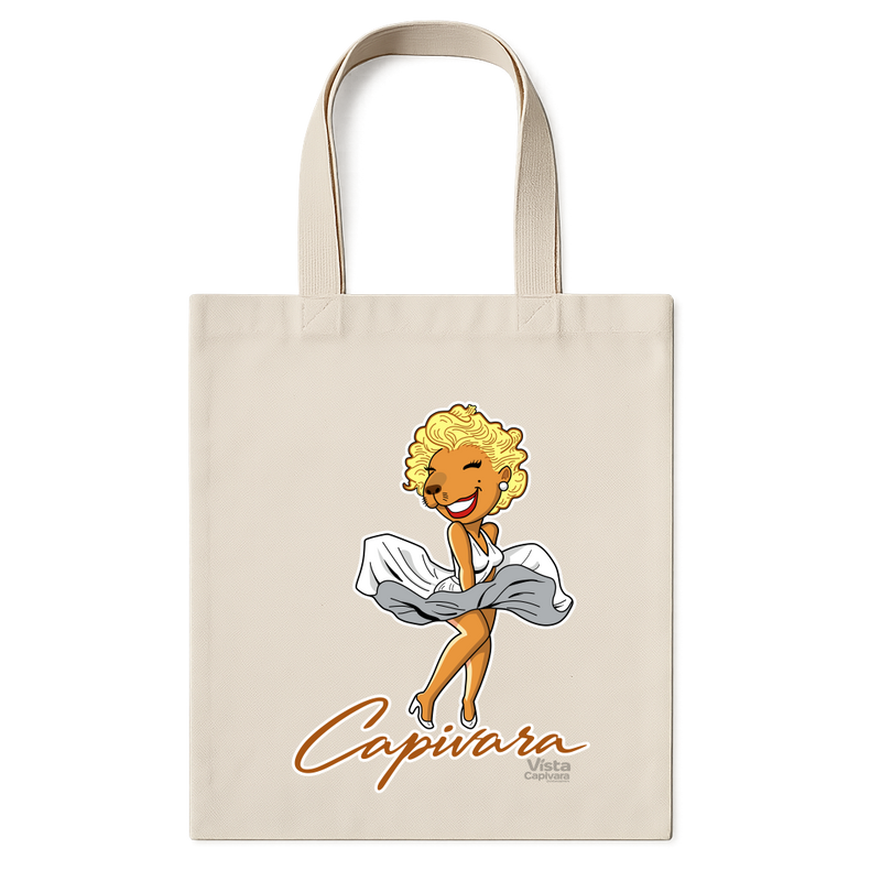 "Capivara Fatal DTF" Ecobag