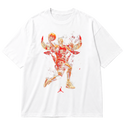 "Ícone Michael Jordan, eternizado no streetwear." Oversized Premium 96% algodão 4% Elastano
