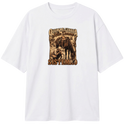 "Estampa/QUEM ME GUARDA" Camiseta Oversized Classic
