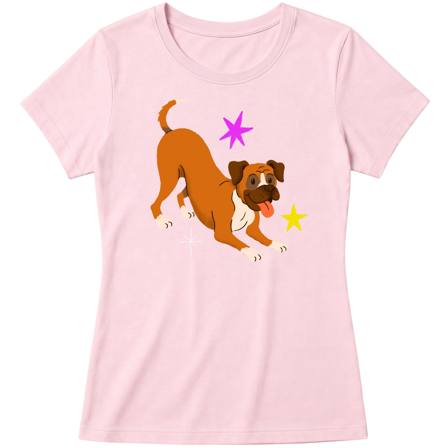 "Boxer" Blusa Baby Look