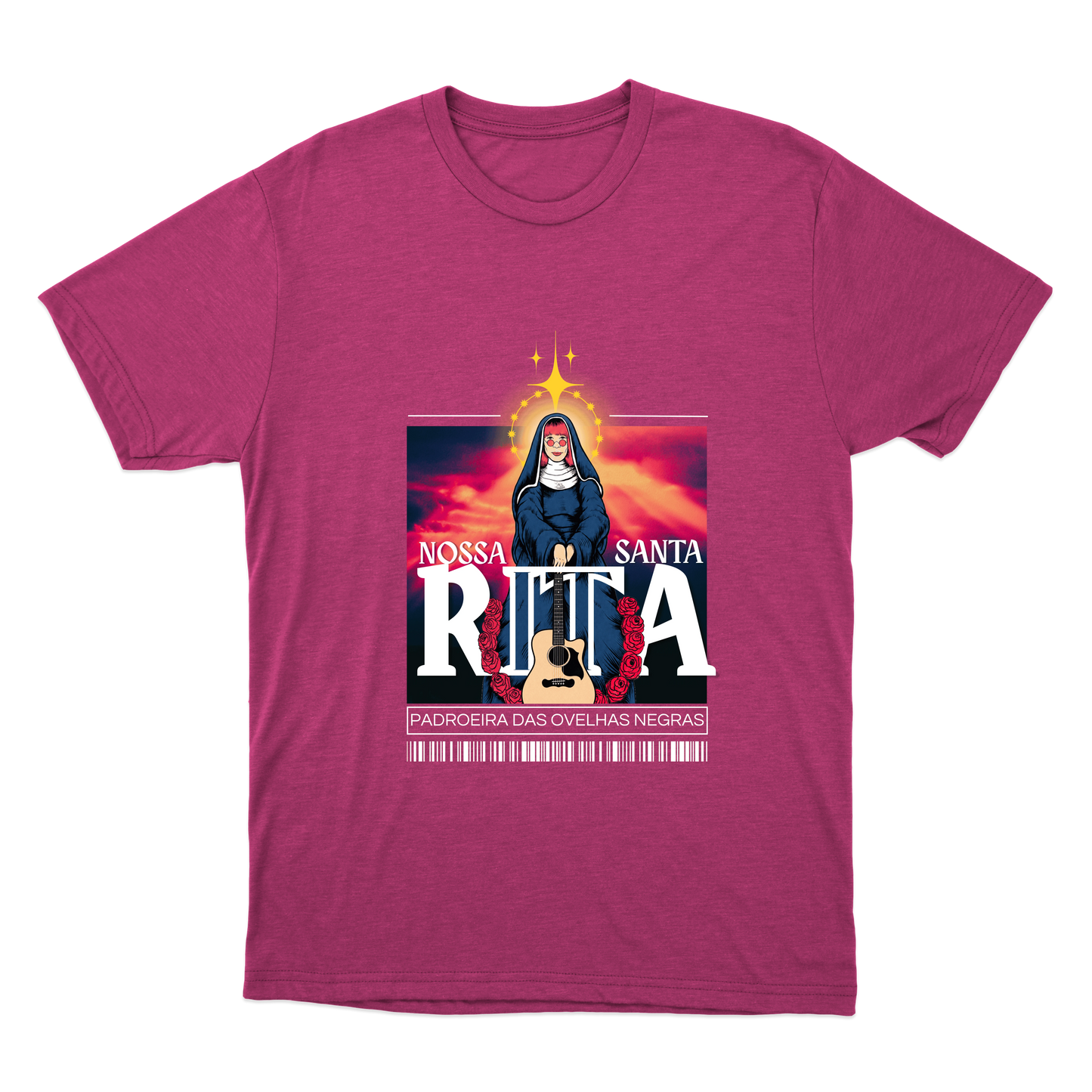 "Camiseta Santa Rita" Camiseta Básica Unissex