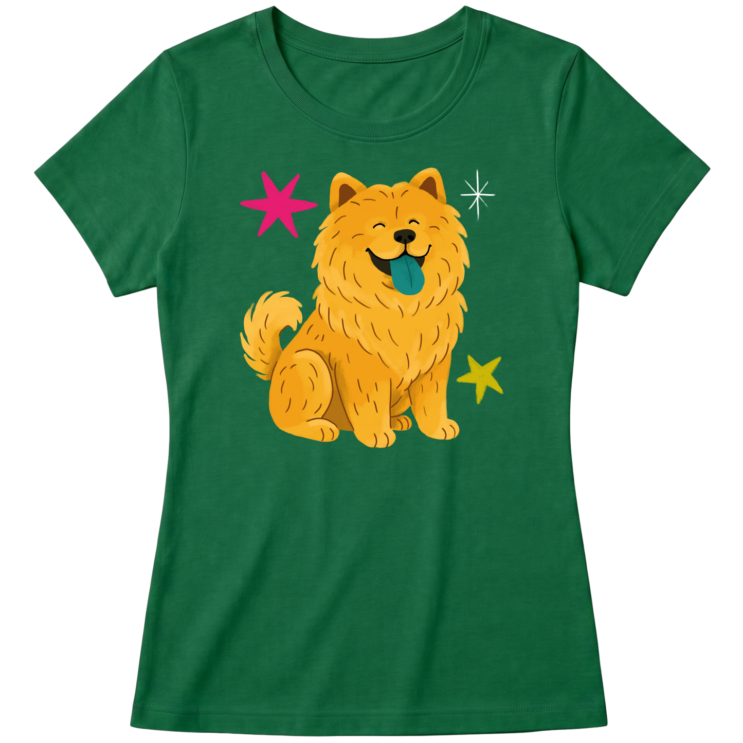 "Chow chow" Blusa Baby Look
