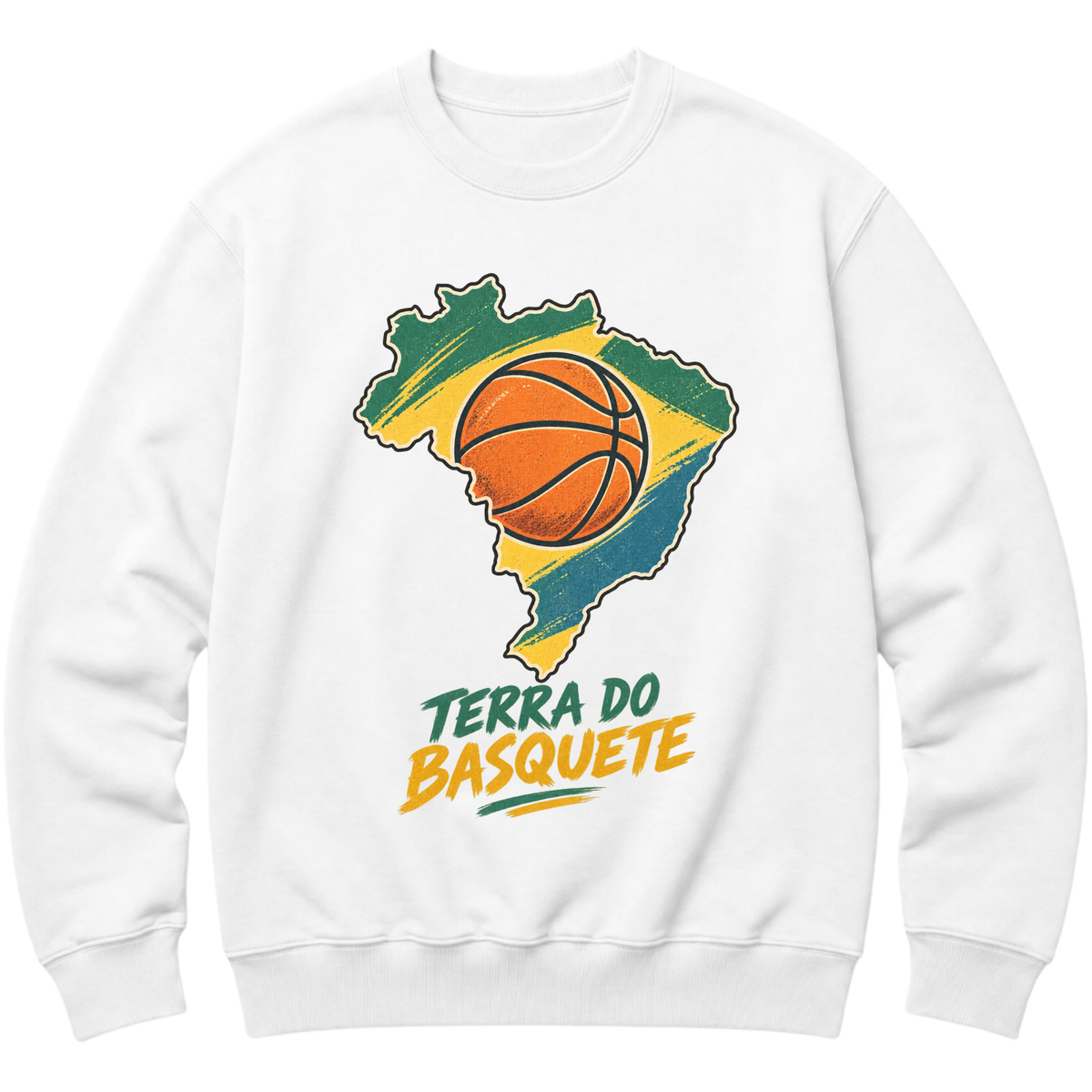 "Basquete / Basketball #04" Blusão Moletom