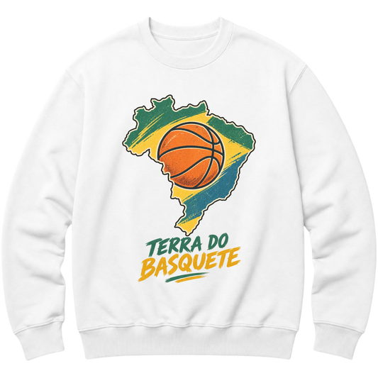 "Basquete / Basketball #04" Blusão Moletom