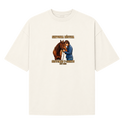 "Estampa/SINTONIA RÚSTICA" Camiseta Oversized Suedine 220g