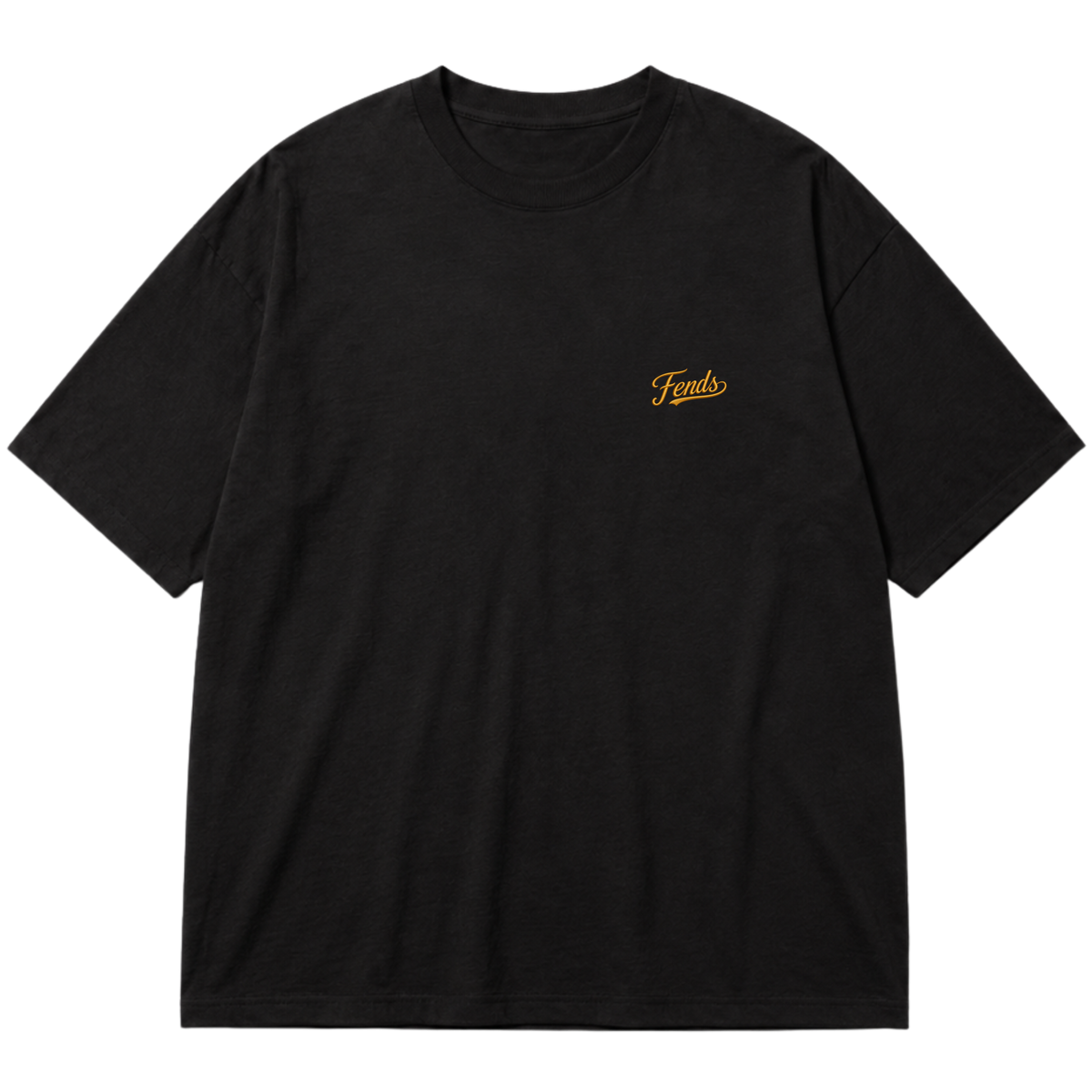 "FENDS | AGAPE" Oversized Premium 96% algodão 4% Elastano