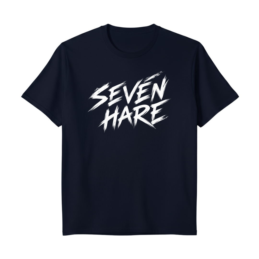 "Camiseta Seven Hare — Disciplina" Camiseta Premium Unissex Bunker Studios